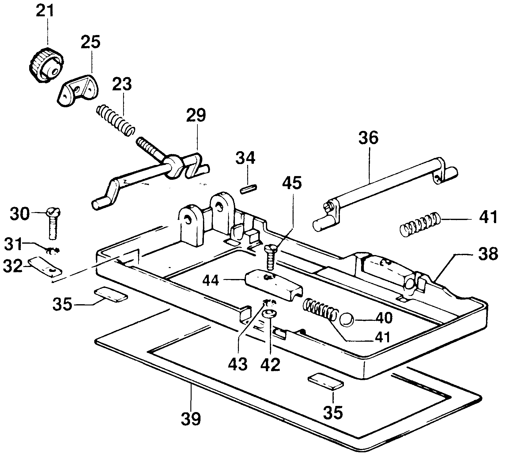 Page A Diagram and Parts List for 36070 2 Black and Decker Sander